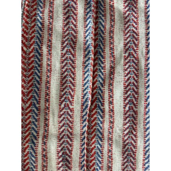 Isabel Marant Étoile Chevron Striped Multicolor Skinny Jeans Pants FR 38- US 6 - Picture 7 of 10
